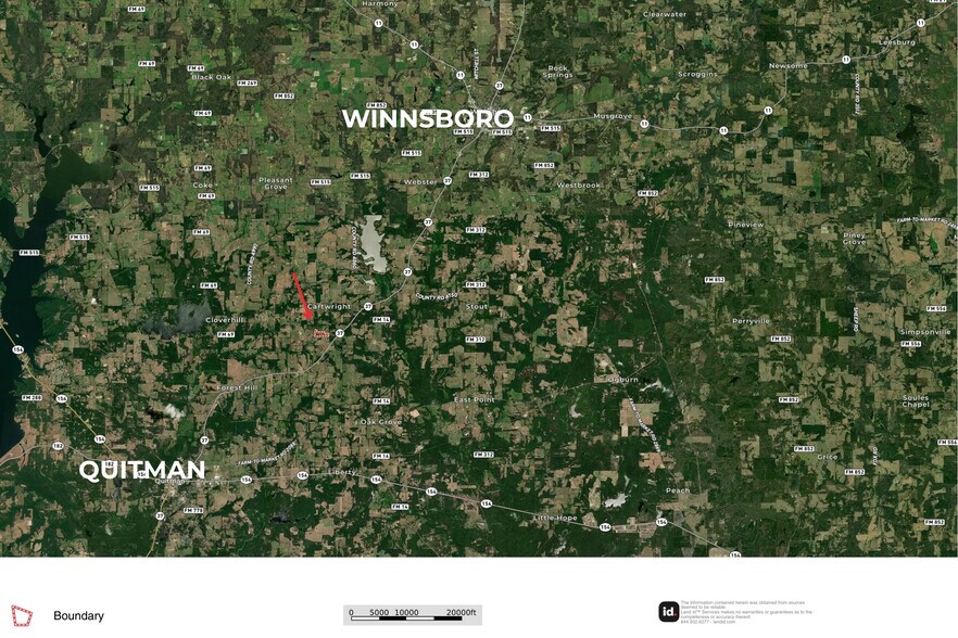 More Photos Of 00 FM 1643, Quitman Land For Sale