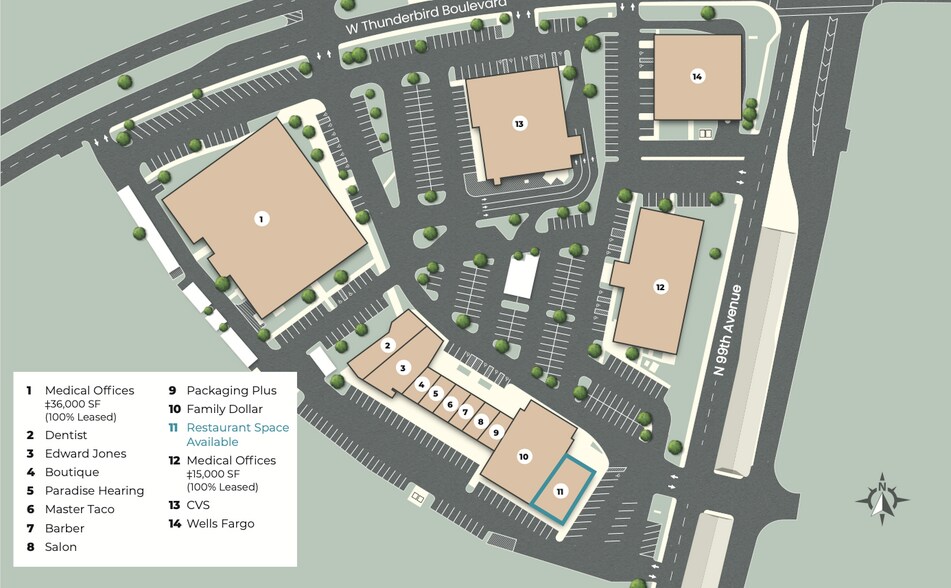 More Photos Of 9901 W Thunderbird Blvd, Sun City Unknown For Lease