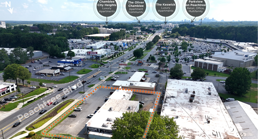 More Photos Of 5588-5596 Peachtree Industrial Blvd, Chamblee Freestanding For Sale