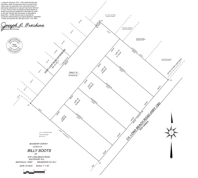 More Photos Of 4747 Long Beach, Southport Land For Sale