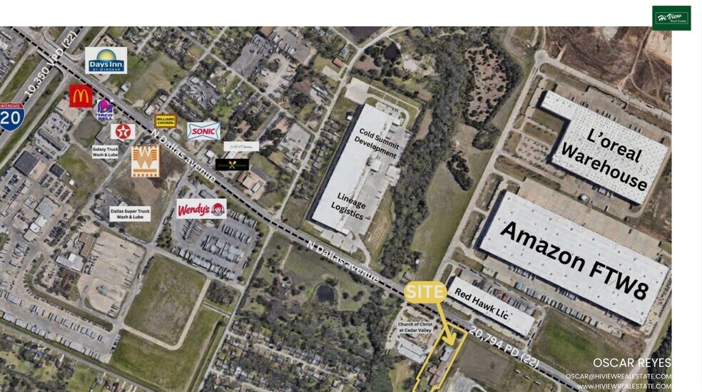 More Photos Of 3903 Dallas ave, Lancaster Land For Lease