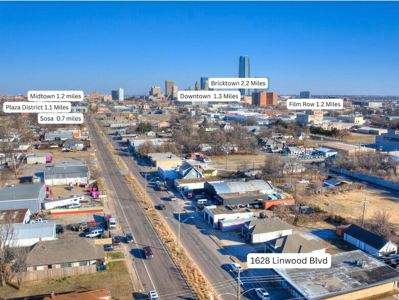 More Photos Of 1628 Linwood Blvd, Oklahoma City Freestanding For Sale