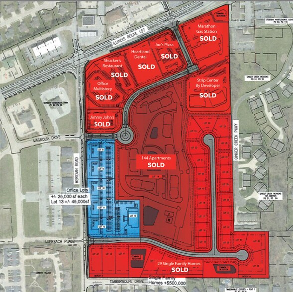 Primary Photo Of 481 Meridian Rd, Glen Carbon Land For Sale