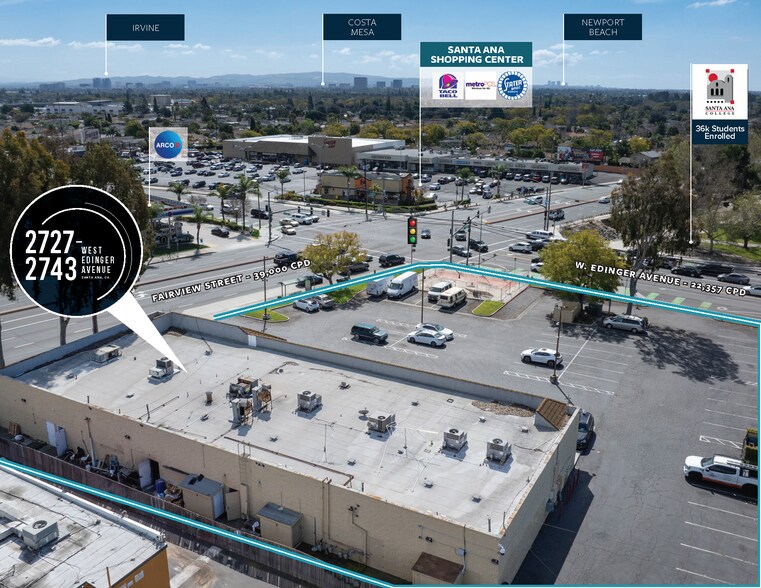 More Photos Of 2727 w Edinger av, Santa Ana Storefront For Sale