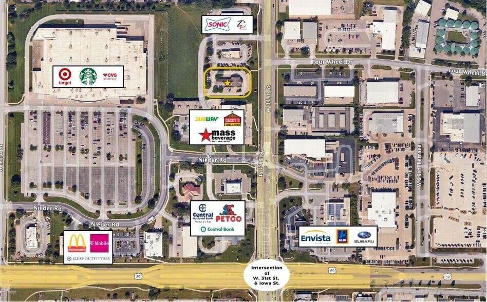 More Photos Of 2221 W 31st St, Lawrence Bank For Lease