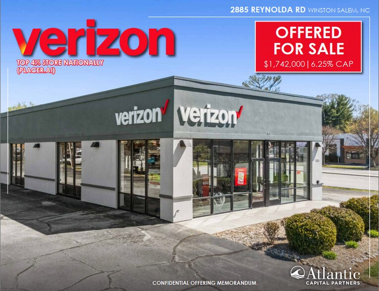 Primary Photo Of 2885 Reynolda Rd, Winston-Salem Freestanding For Sale