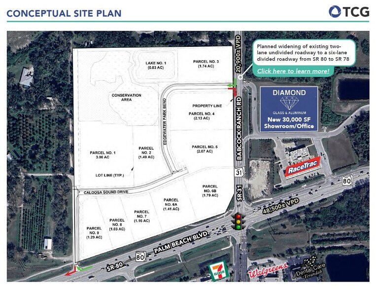More Photos Of NWC Palm Beach Blvd, Fort Myers Land For Sale