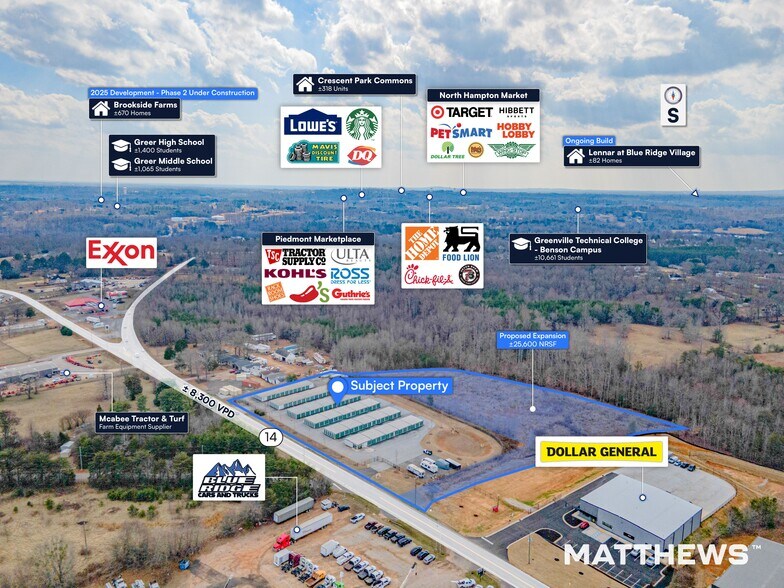 More Photos Of 3337 N Hwy 14, Greer Self Storage For Sale