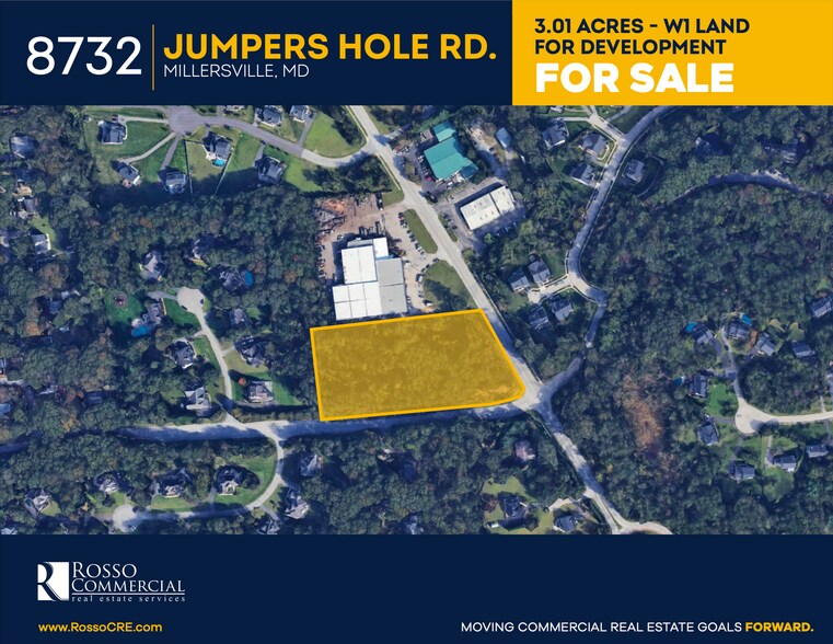 Primary Photo Of 8732 Jumpers Hole Rd, Millersville Land For Sale