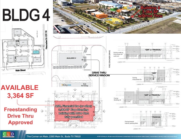 More Photos Of The Corner on Main, Buda Restaurant For Lease