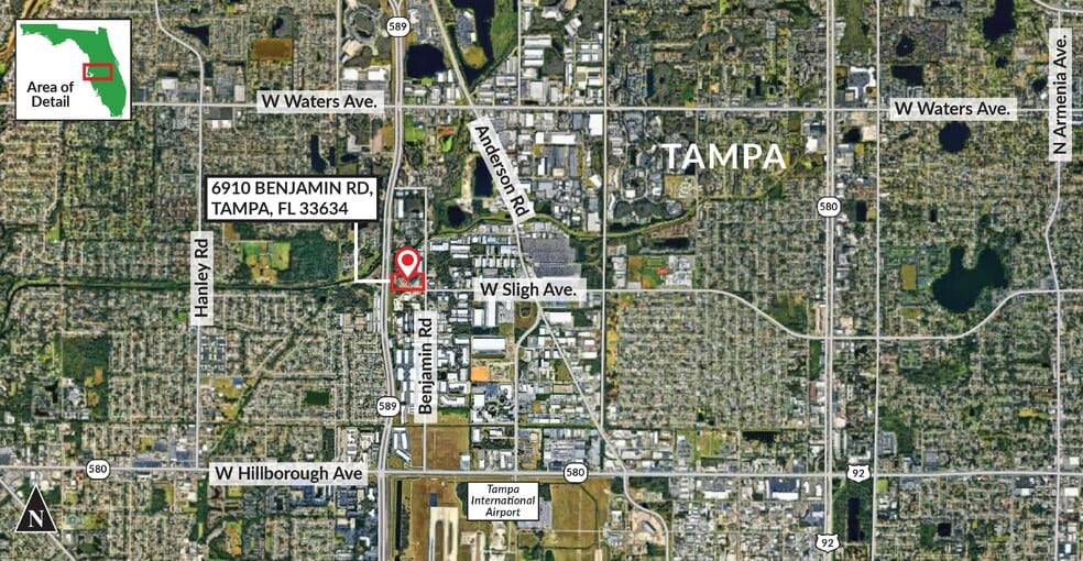 More Photos Of 6910 Benjamin Rd, Tampa Warehouse For Lease