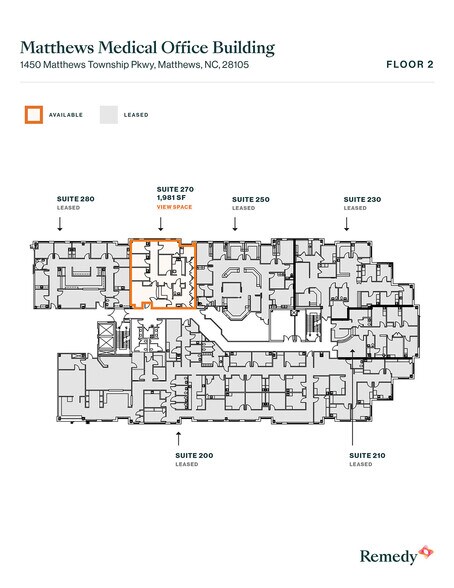More Photos Of 1450 Matthews Township Pky, Matthews Medical For Lease