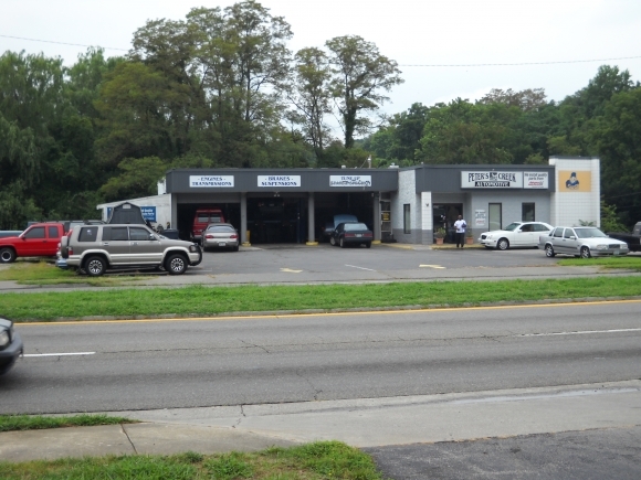 Primary Photo Of 1474 Peters Creek Rd NW, Roanoke Auto Repair For Sale