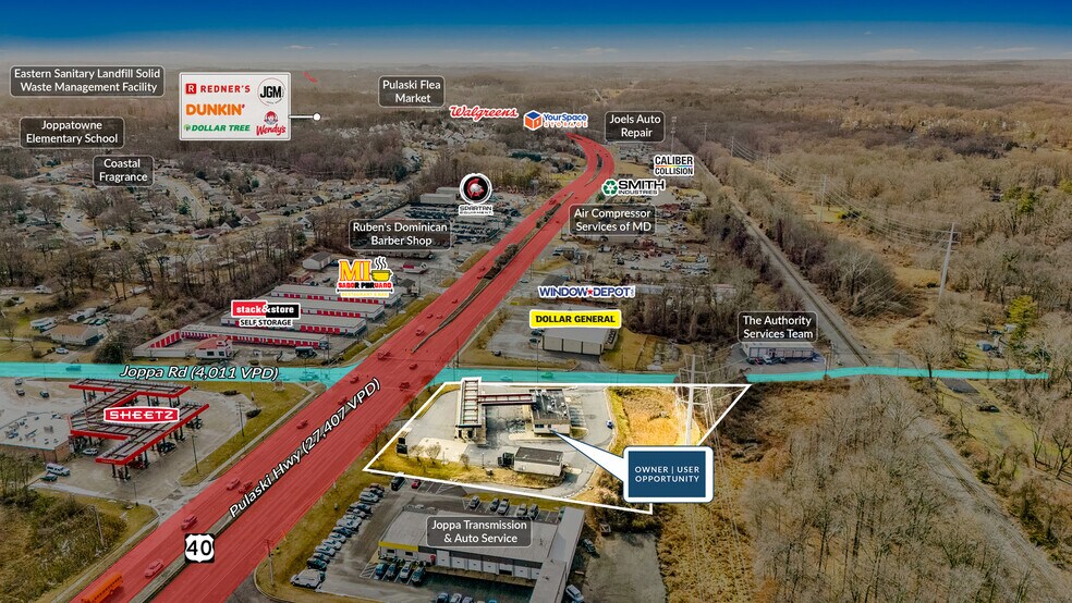 More Photos Of 602 Pulaski Hwy, Joppa Service Station For Lease