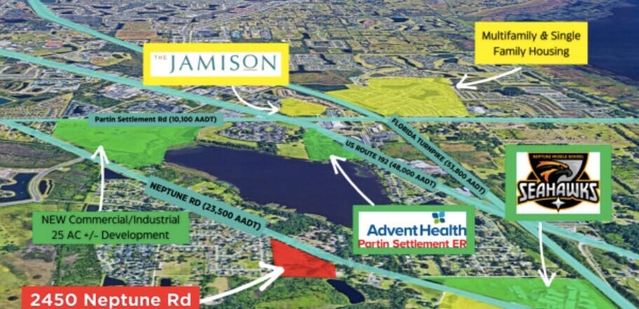 More Photos Of 2450 Neptune rd, Kissimmee Land For Sale