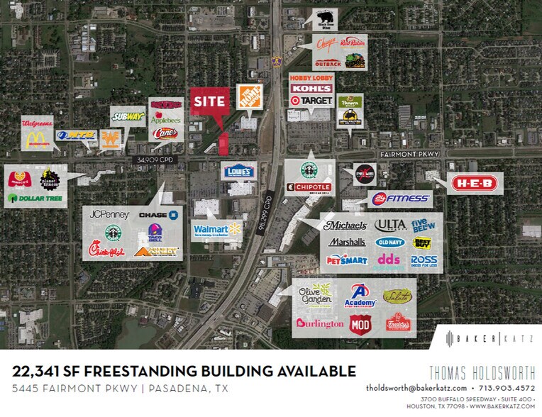 Primary Photo Of 5445 Fairmont Pky, Pasadena Auto Repair For Lease