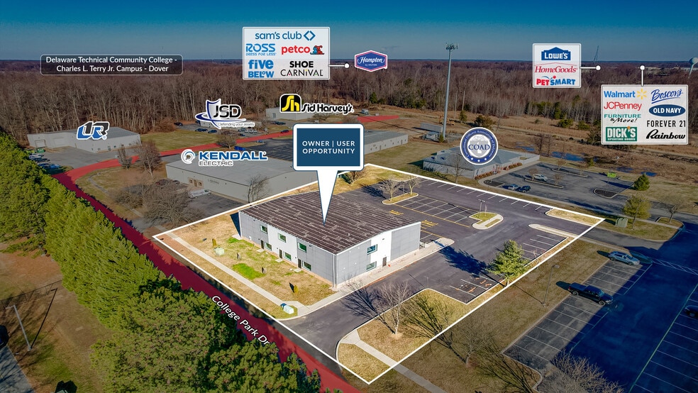 More Photos Of 1241 College Park Dr, Dover Loft Creative Space For Lease