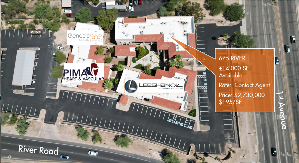 Primary Photo Of 675 E River Rd, Tucson Medical For Sale