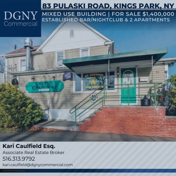 Primary Photo Of 83 Pulaski Rd, Kings Park Bar For Sale