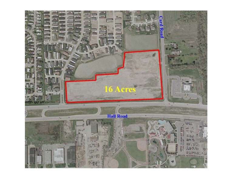More Photos Of NW Corner Hall Road & Card Road, Macomb Township Land For Sale