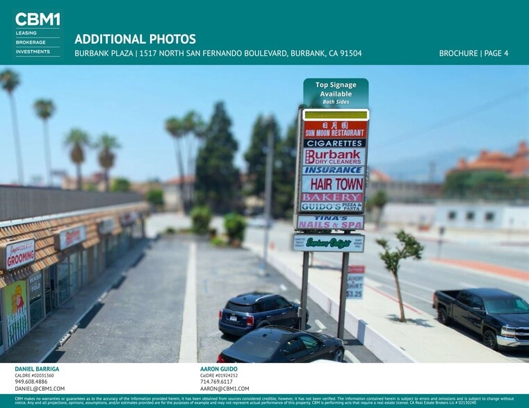 More Photos Of 1513-1527 N San Fernando Blvd, Burbank Storefront Retail Office For Lease