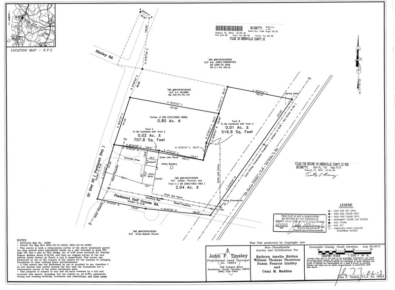 More Photos Of 644 Piedmont Hwy, Piedmont Land For Sale