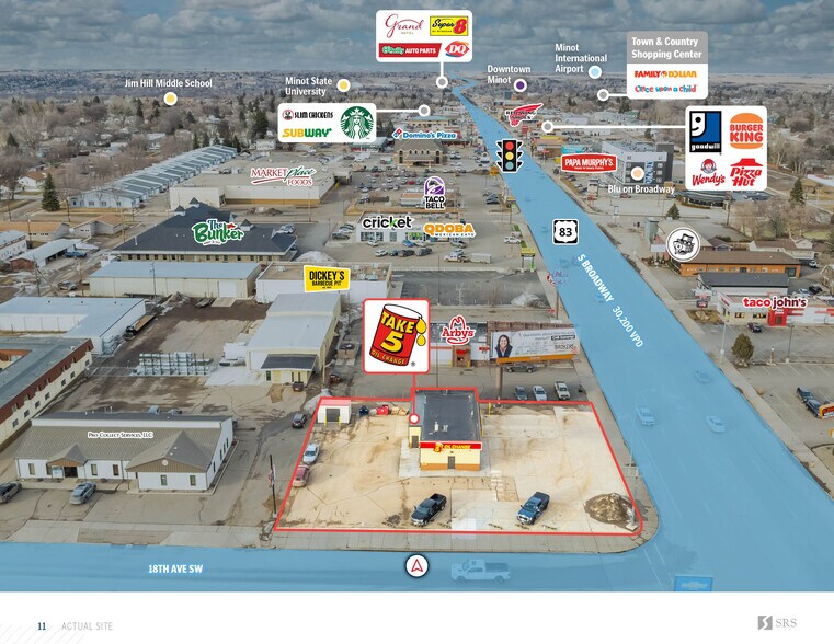 More Photos Of 1738 S Broadway, Minot Service Station For Sale