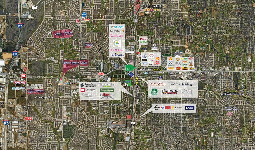 More Photos Of 103 N Main St, Keller Service Station For Lease