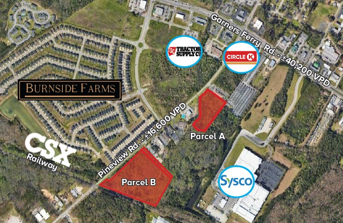 Primary Photo Of 1910 Pineview Dr, Columbia Land For Sale
