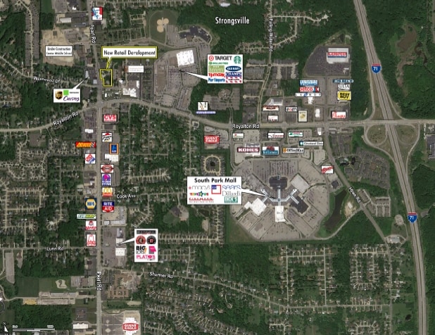 More Photos Of 13405-13485 Pearl Rd, Strongsville Freestanding For Lease