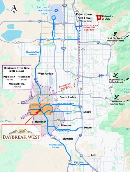 More Photos Of Mountain View Corridor & South Jordan Pkwy, South Jordan General Retail For Lease