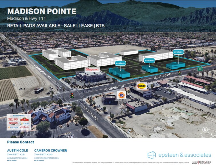 Primary Photo Of 80925 California 111, Indio Land For Lease