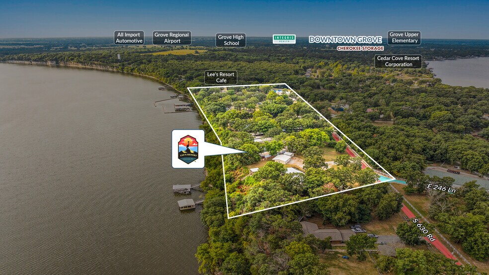 More Photos Of 24800 S 630 Rd, Grove Hotel For Sale