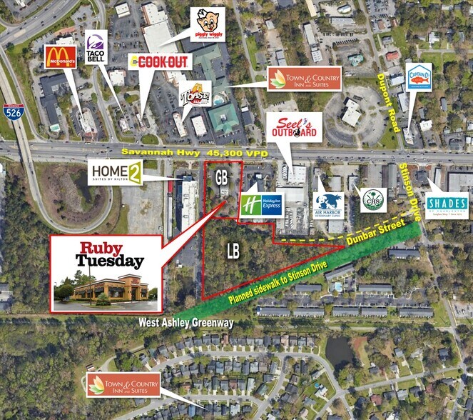 More Photos Of 1953 Savannah Hwy, Charleston Land For Lease