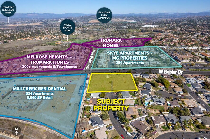 More Photos Of 552 W Bobier Dr, Vista Land For Sale