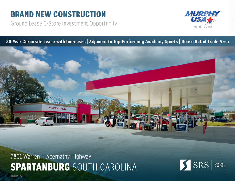 Primary Photo Of 7801 Warren H Abernathy Hwy, Spartanburg Service Station For Sale