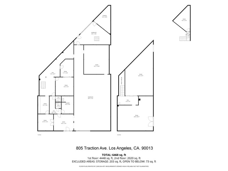 More Photos Of 805 Traction Ave, Los Angeles Showroom For Lease