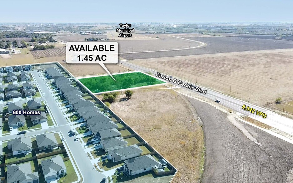 More Photos Of NEC Carlos G. Parker & Pivot Dr, Taylor Land For Sale