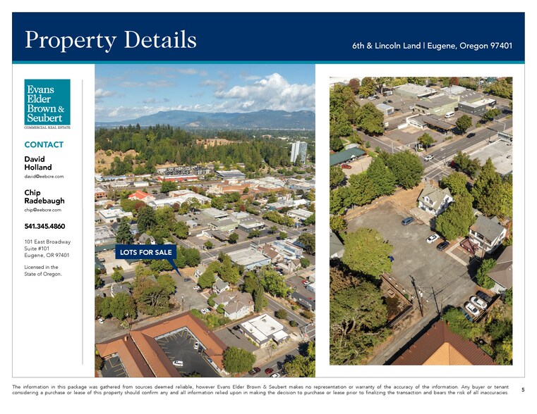 More Photos Of W 6th Avenue & Lincoln Street, Eugene Land For Sale