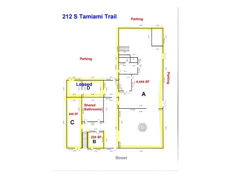 More Photos Of 200 S Tamiami Trl S, Venice Storefront Retail Office For Sale