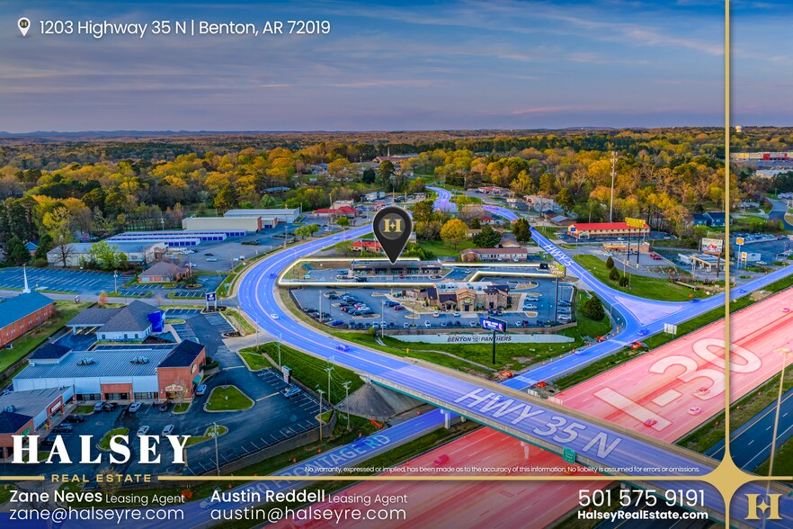 More Photos Of 1203 AR-35, Benton Storefront For Lease