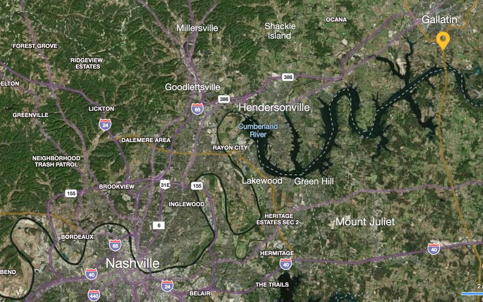 More Photos Of 1380 Highway 109 S, Gallatin Land For Sale