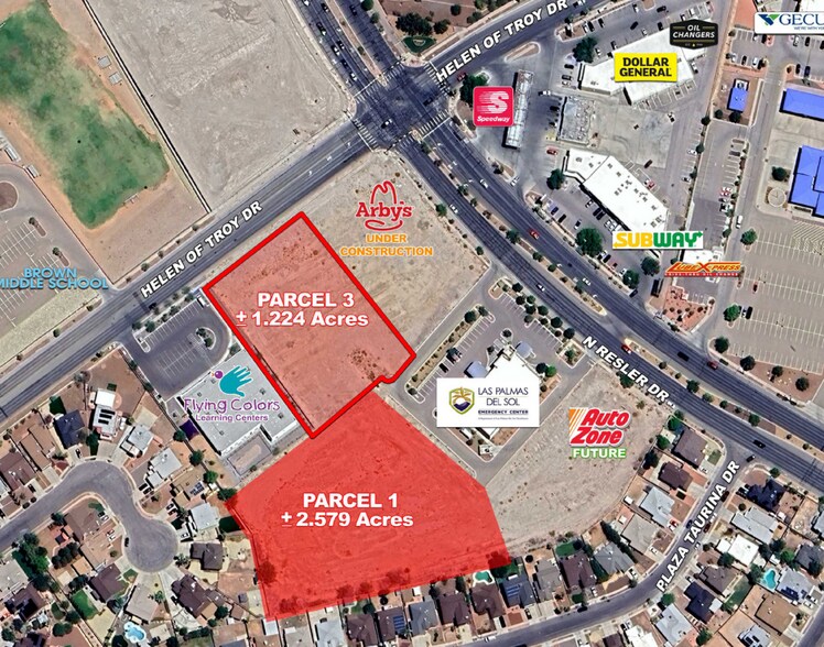 More Photos Of SWQ Helen Of Troy, El Paso Land For Lease