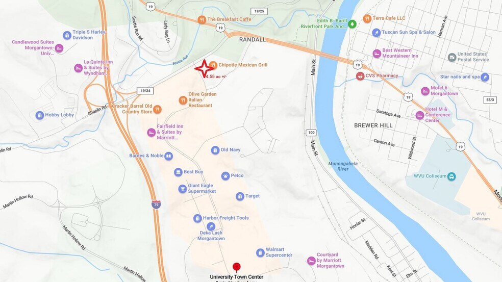 More Photos Of 00 Chaplin, Morgantown Land For Sale