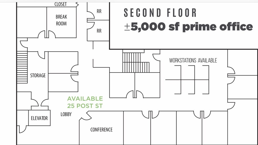 More Photos Of 21 Post St, San Jose Storefront Retail Office For Lease