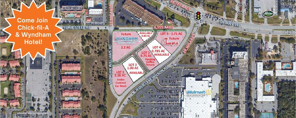 More Photos Of US Highway 192 @ Old Lake Wilson Rd, Kissimmee Land For Lease