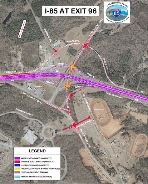 More Photos Of I-85 & Wind Hill Rd, Gaffney Land For Sale