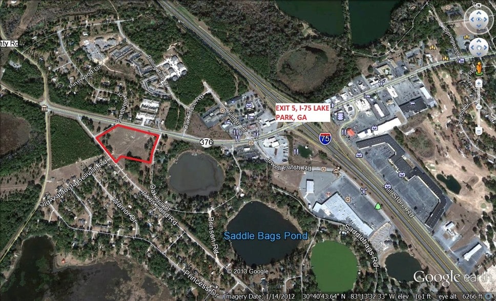 Primary Photo Of 7066 Lakes Blvd, Lake Park Land For Sale