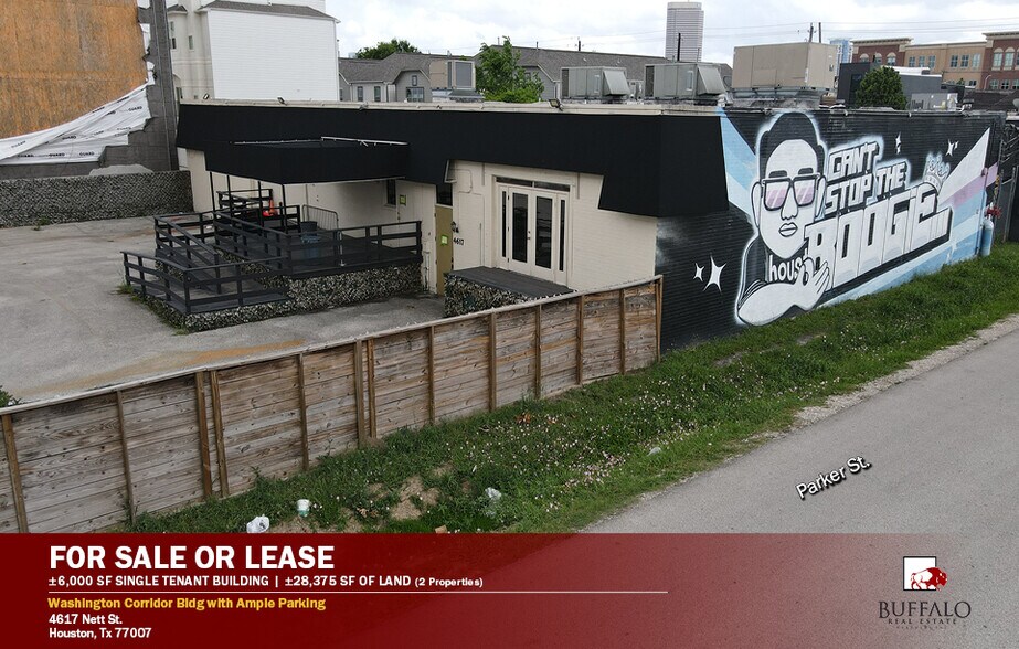 Primary Photo Of 4617 Nett St, Houston General Retail For Sale