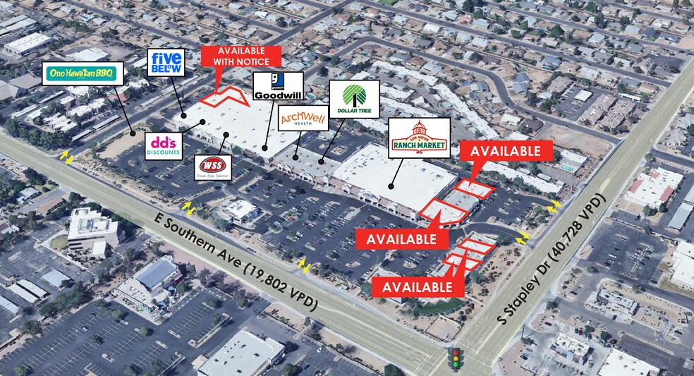 More Photos Of NW Southern Ave @ Stapley Dr., Mesa Unknown For Lease